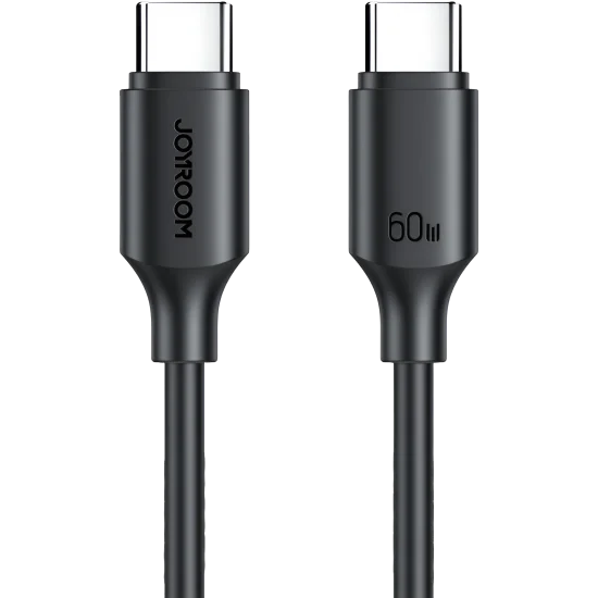 Cable Charger Mobile Joyroom Type-C To Type-C 60W S-CC060A9 1M Black